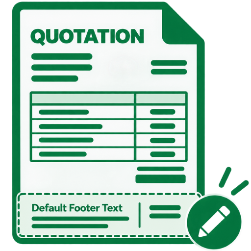 Default Footer Text & Jurisdiction